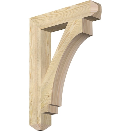 Imperial Craftsman Rough Sawn Bracket, Douglas Fir, 4"W x 22"D x 30"H